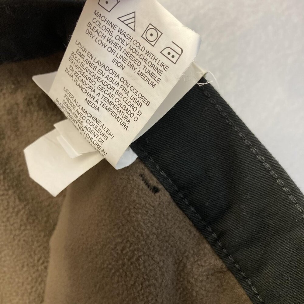 NWT Wrangler Fleece Lined Cargo Pants Mens 40x30 Black Winter Pockets 10ZM6LLBL - Picture 14 of 14